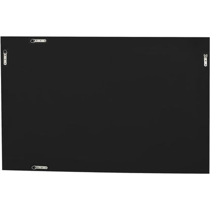 32" Brown Wood Framed Accent Mirror