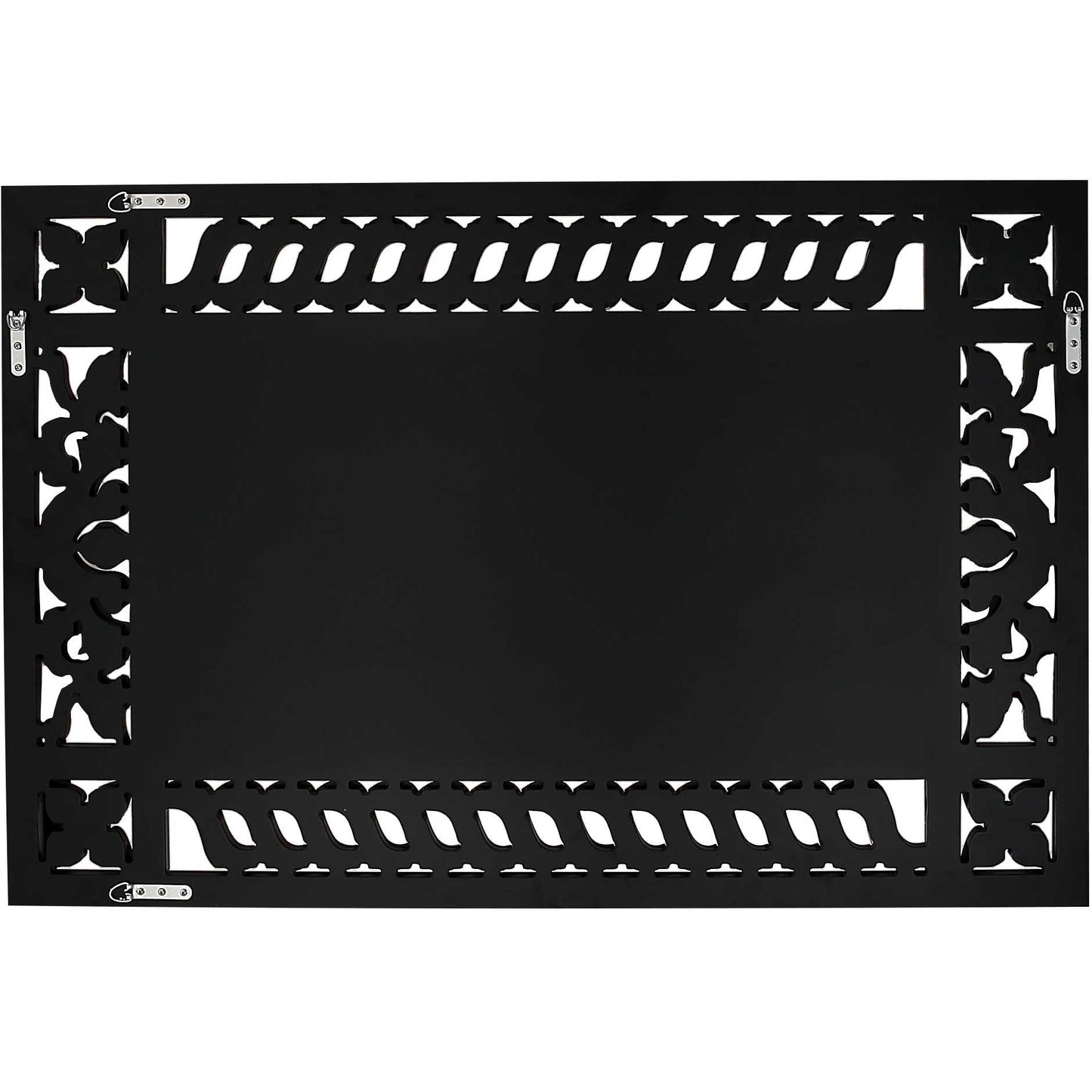 32" Clear Wood Framed Accent Mirror