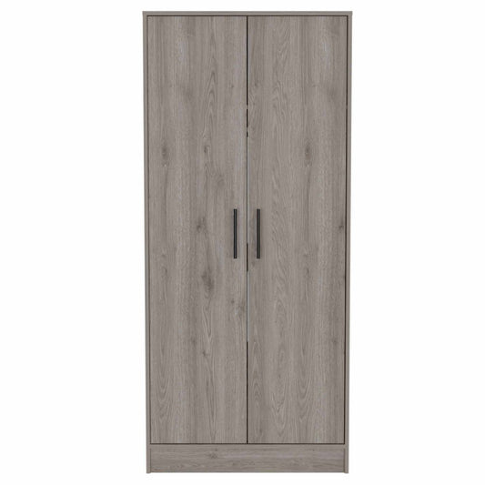 71" Light Gray Wood Single Drawer Combo Dresser