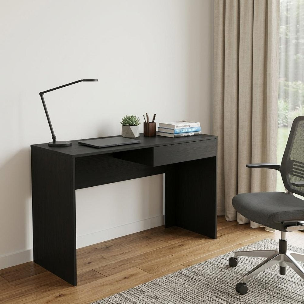 47" Black Computer Desk