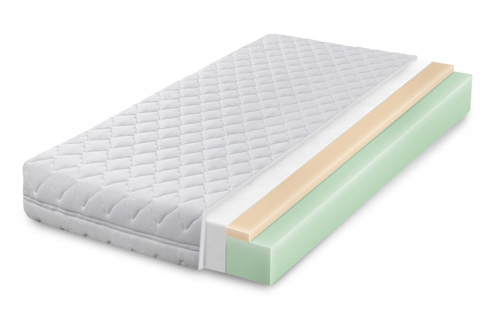 10" White Premier Memory Foam Hypoallergenic Full Mattress