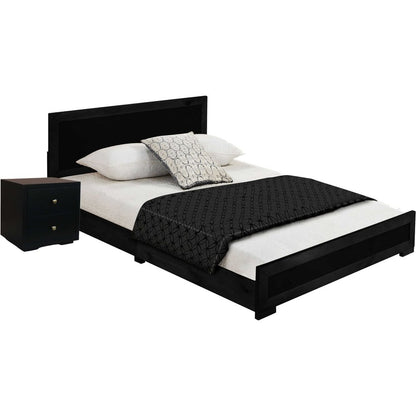 Cherry Blossom Pink Wood King With Yes Bed Frame