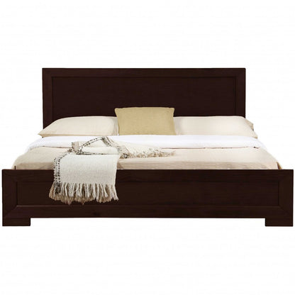 Cherry Blossom Pink Wood King With Yes Bed Frame