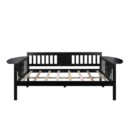 Espresso Wood Full Bed Frame