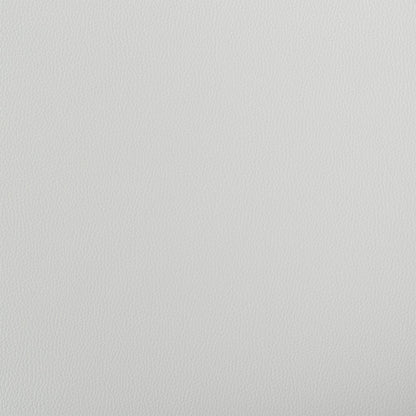 26" White and Gray Faux Leather and Iron Low Back Counter Height Swivel Bar Chair