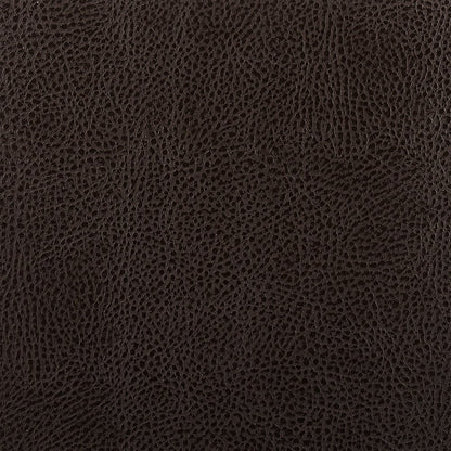 26" Brown Faux Leather And Iron Swivel Low Back Counter Height Bar Chair