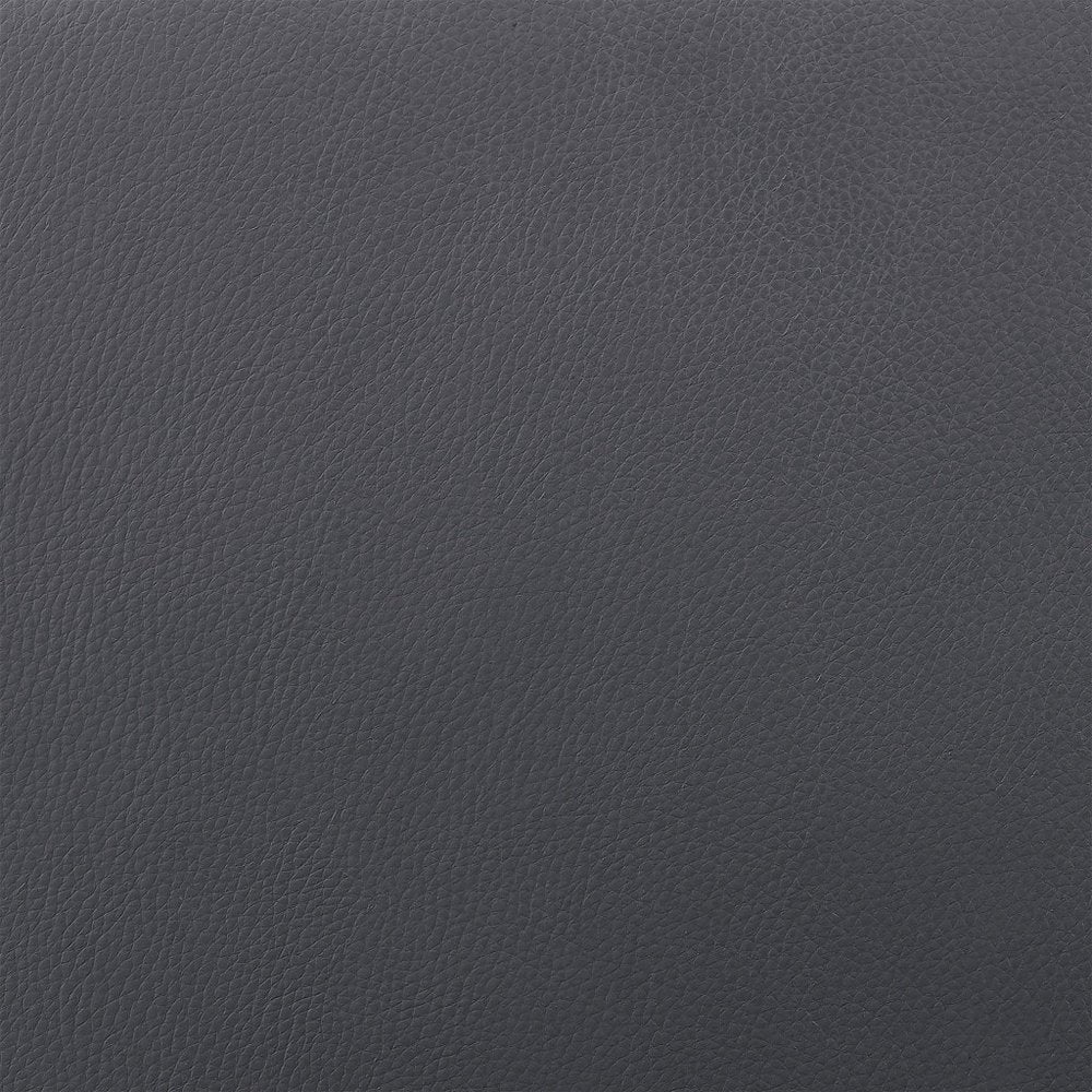 26" Slate Gray and Black Steel Low Back Counter Height Swivel Bar Chair