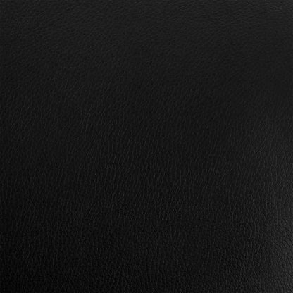 26" Black Fabric and Iron Low Back Counter Height Swivel Bar Chair