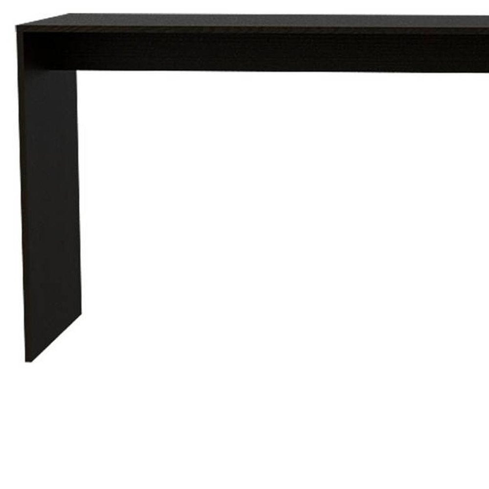 60" Black L Shape Computer Desk