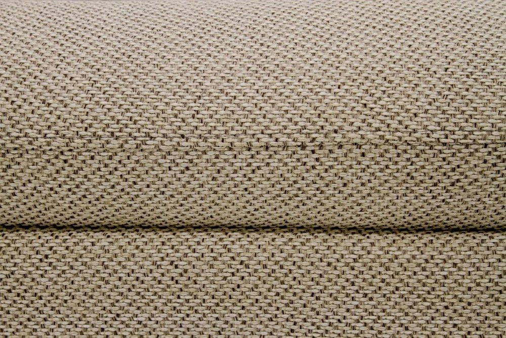 84" Beige Sofa With Black Legs