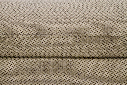 84" Beige Sofa With Black Legs
