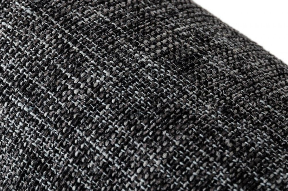 24" Gray And Brown Upholstered Arm Chair