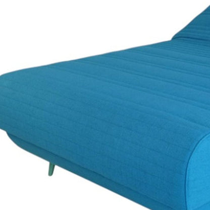 Turquoise Full Adjustable Upholstered Polyester No Bed Frame with Mattress