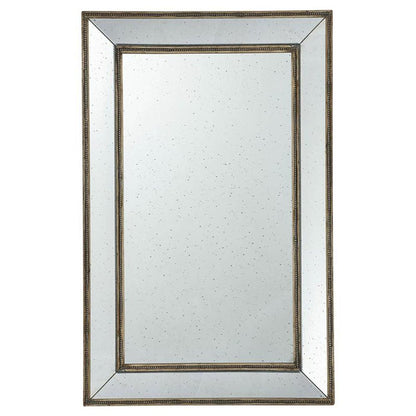 43" Silver Wood Framed Accent Mirror