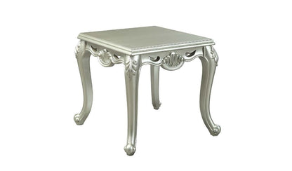 24" Champagne Manufactured Wood Square End Table