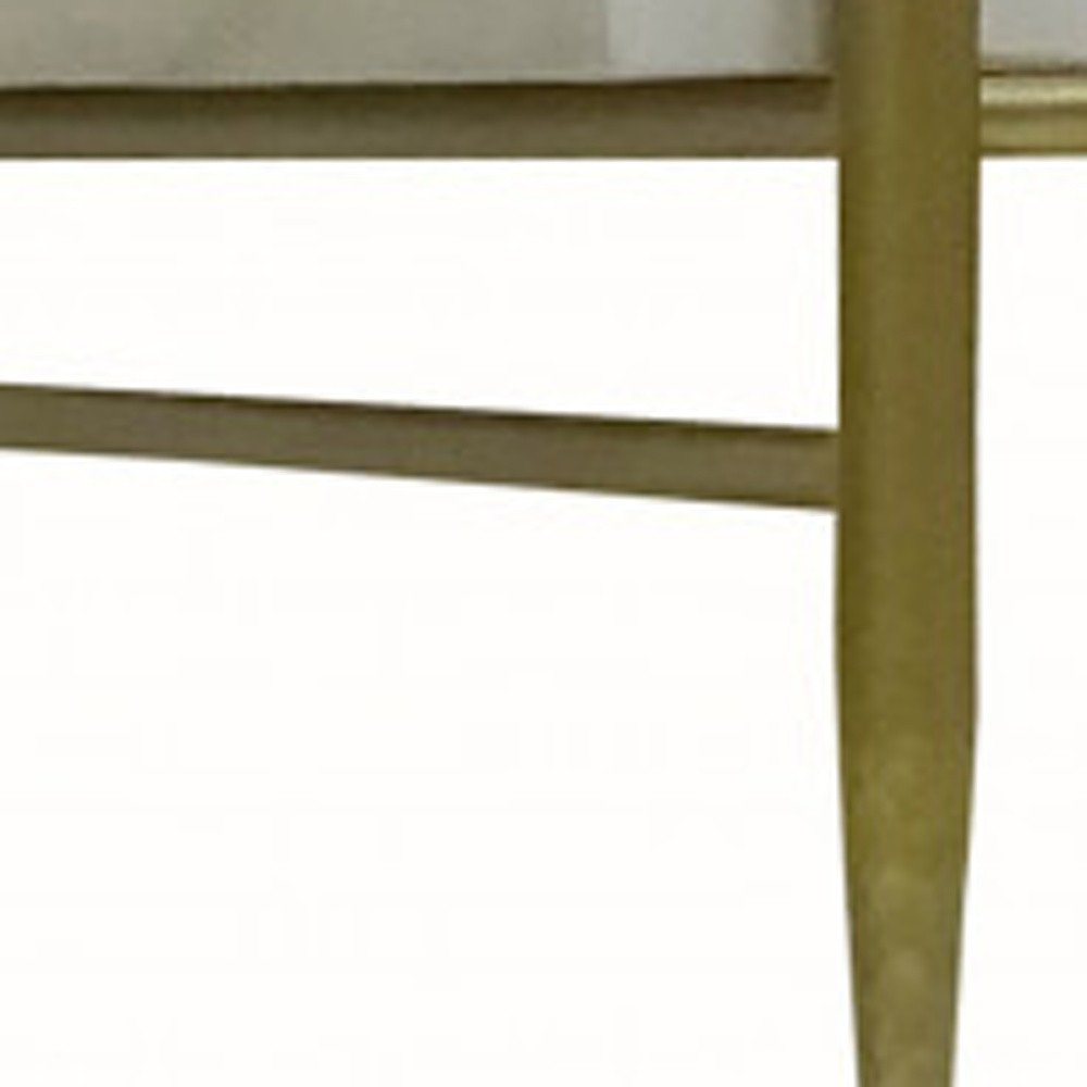 28" White Solid Wood Two Drawer Nightstand