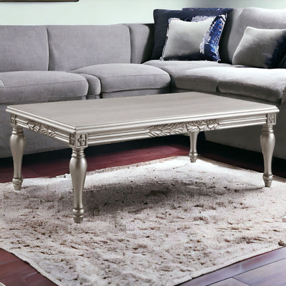 59" Platinum Coffee Table