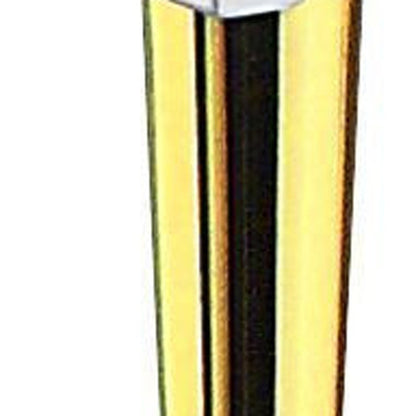 53" White Wood And Metal Coffee Table With Four Drawers