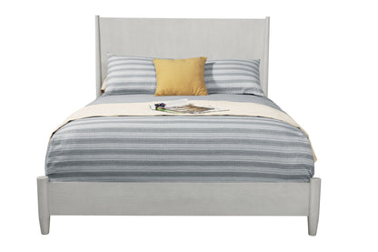 Gray Solid and Manufactured Wood King Bed