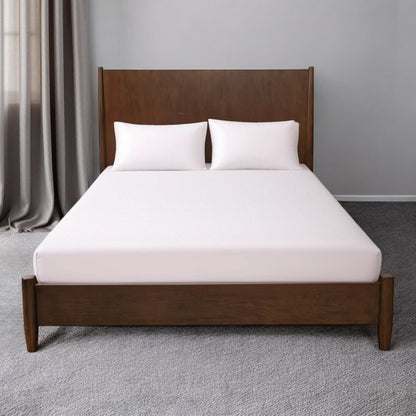 Walnut Solid Wood King Bed Frame