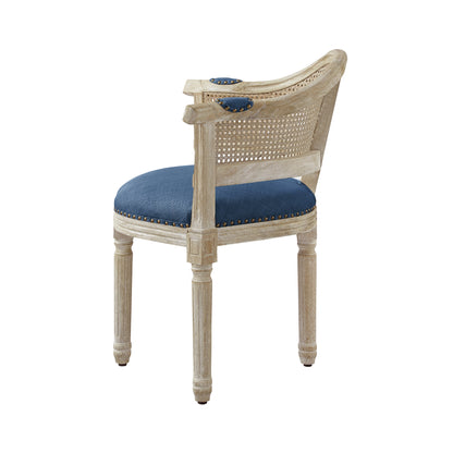 24" Beige Linen Arm Chair