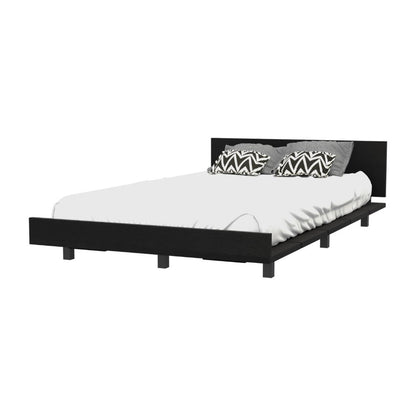 Gray Wood Twin Bed Frame