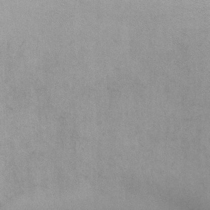 26" Gray and Black Velvet and Solid Wood Low Back Counter Height Bar Chair