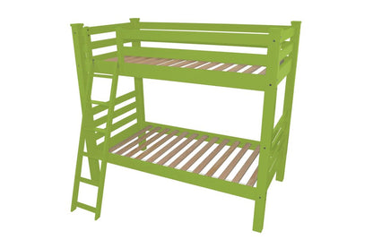 Green Queen Solid Wood Bunk Bed