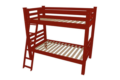 Red Queen Solid Wood Bunk Bed