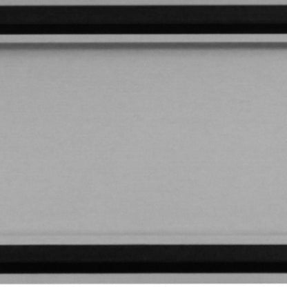 Gray Ribbed Texture Wood And Upholstery Full Bed Frame
