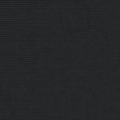 Black Ribbed Texture Velvet Upholstered Queen Bed Frame
