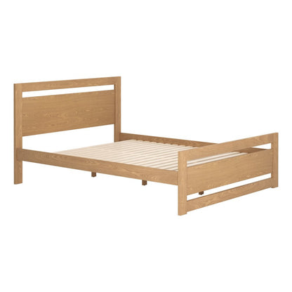 Natural Wood Queen Bed Frame