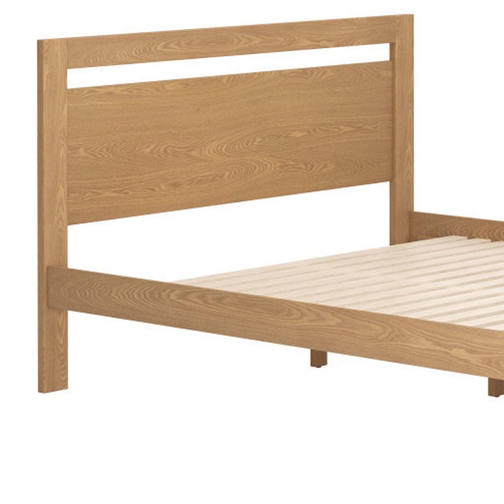 Black Wood Queen Bed Frame