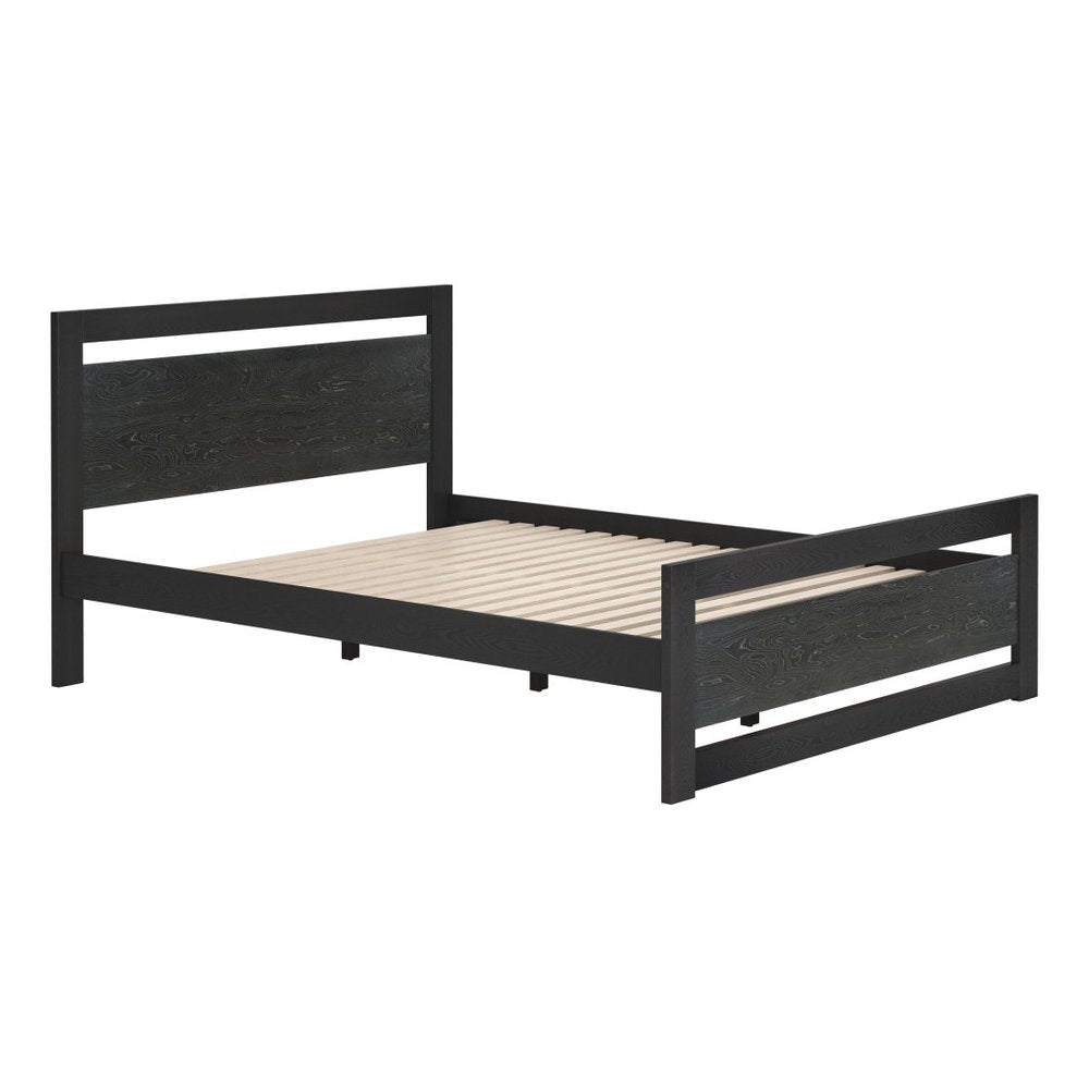 Natural Wood Queen Bed Frame