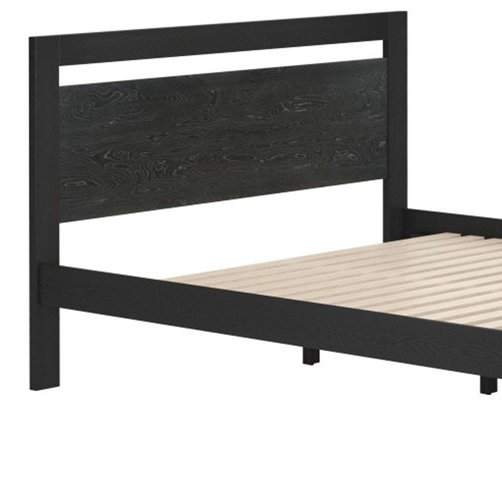 Natural Wood Queen Bed Frame