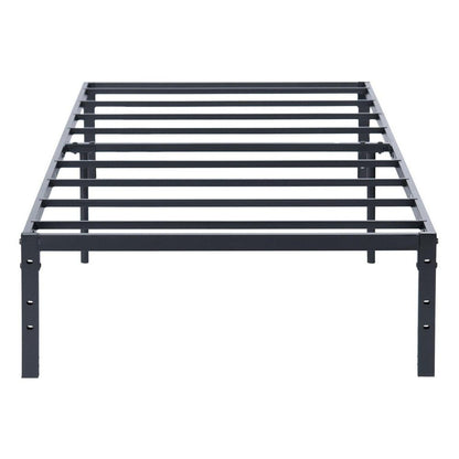 Black Steel Twin Bed Frame