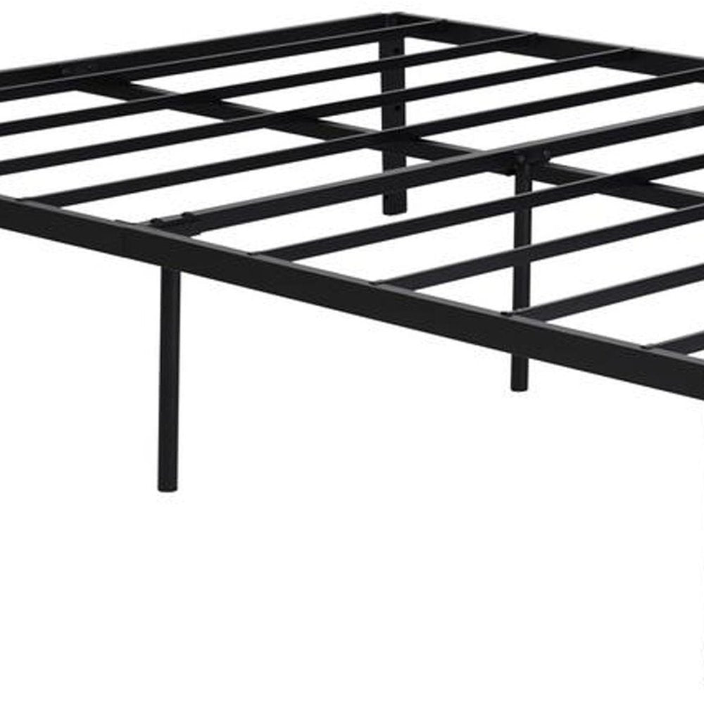 Black Steel Twin Bed Frame