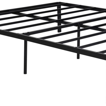Black Steel Twin Bed Frame