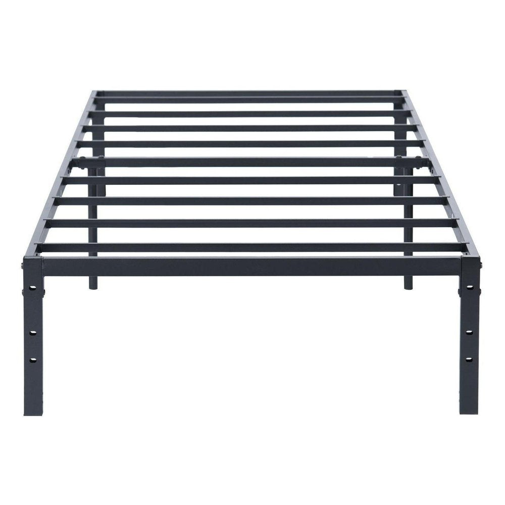 Black Steel Twin Bed Frame