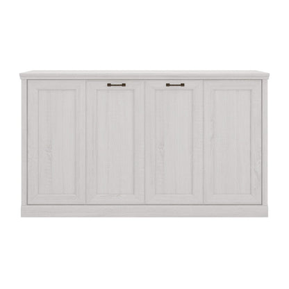 Natural Solid Wood Twin Murphy Bed
