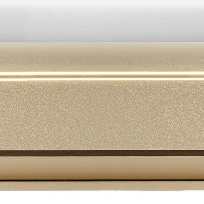 Gold Wood Lighted Queen Bed Frame