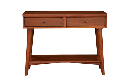 Flynn Console Table, Cherry Acorn