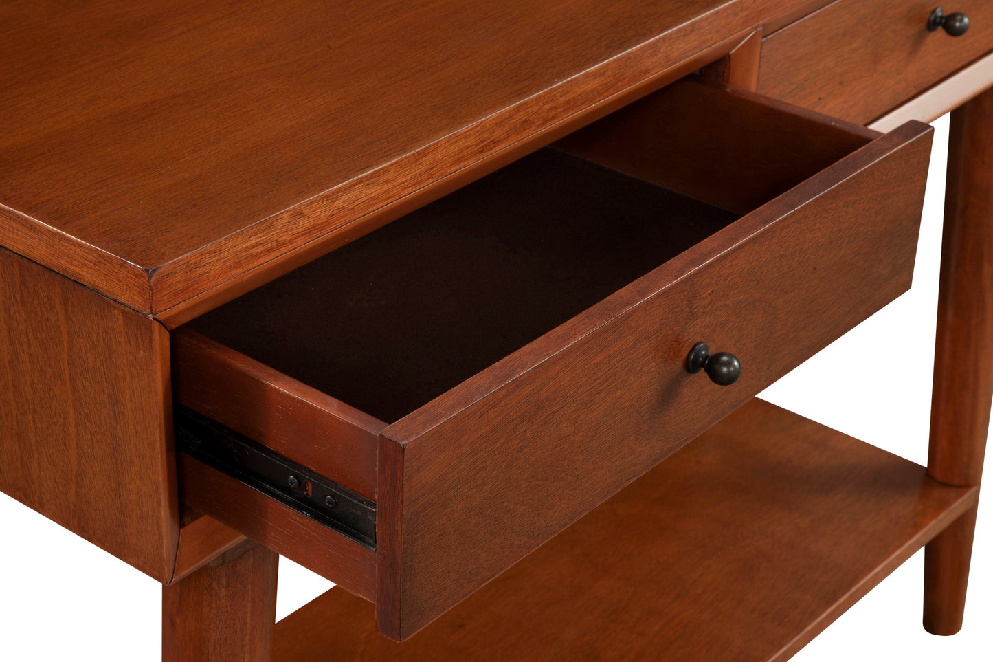 Flynn Console Table, Cherry Acorn