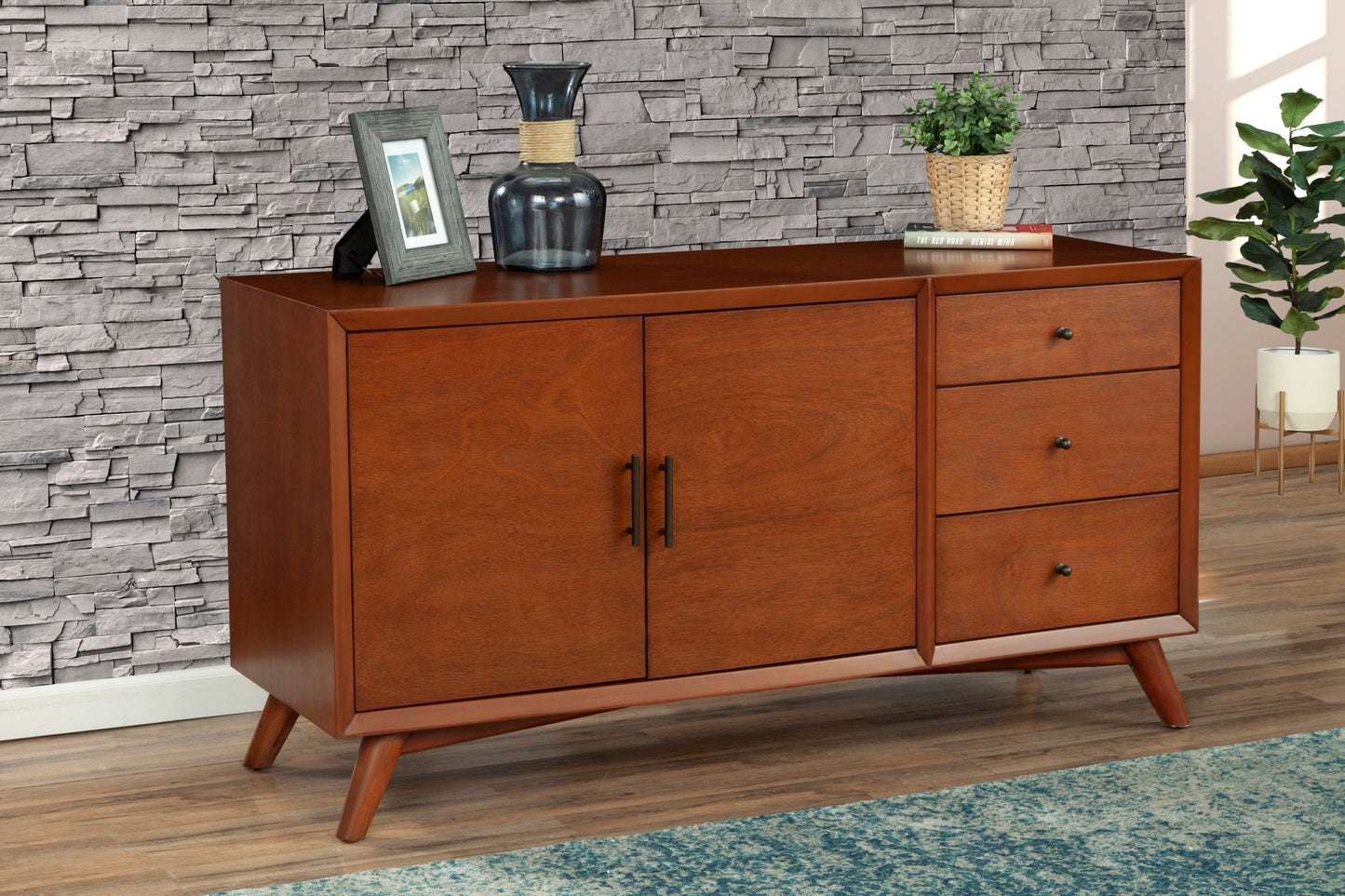 Flynn Sideboard, Cherry Acorn