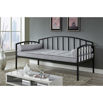 Twin size Modern Black Metal Daybed for Bedroom or Living Room