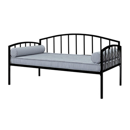 Twin size Modern Black Metal Daybed for Bedroom or Living Room