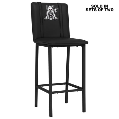 Bar Stool 500 with South Dakota Coyotes Emblem Logo Set of 2