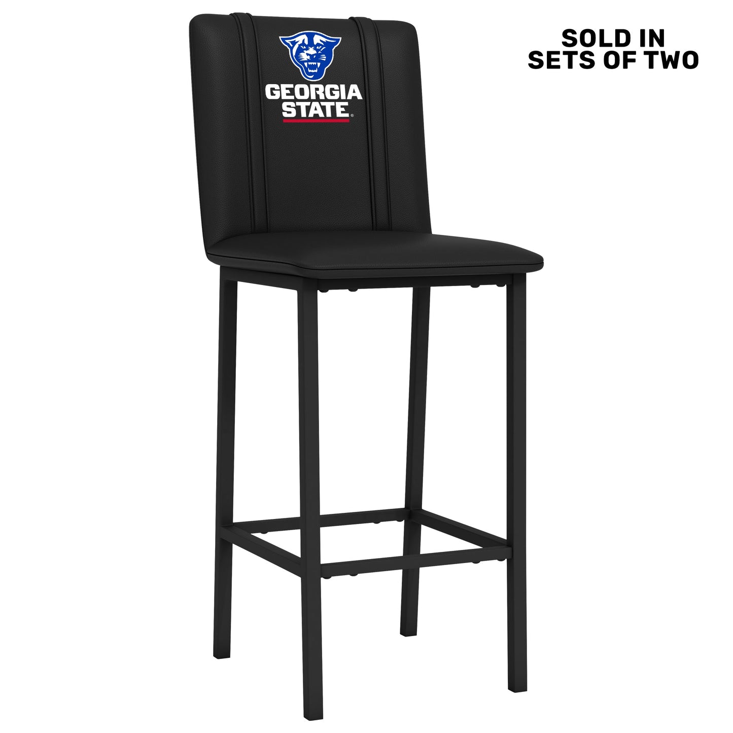 Bar Stool 500 with Georgia State University Primary Logo Set of 2