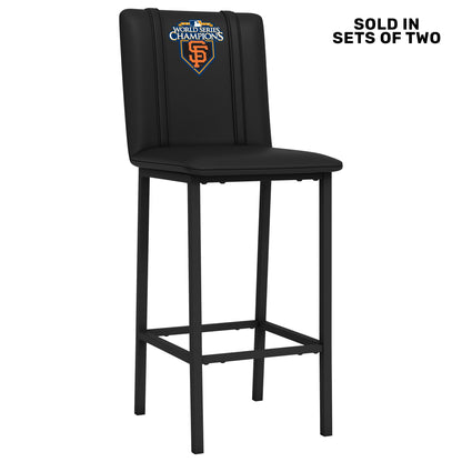 Bar Stool 500 with San Francisco Giants Champs'10 Set of 2
