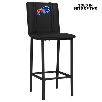 Bar Stool 500 with Buffalo Bills Primary Logo Set of 2